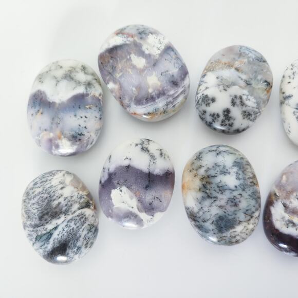 Dendritic Opal Palm Stone Healing Crystal - Picture 4 of 10